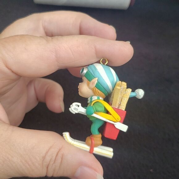 Set of 2 Vtg 1993-94 Enesco Collectors Club Charter Yr Members Only Ornaments - Picture 5 of 13